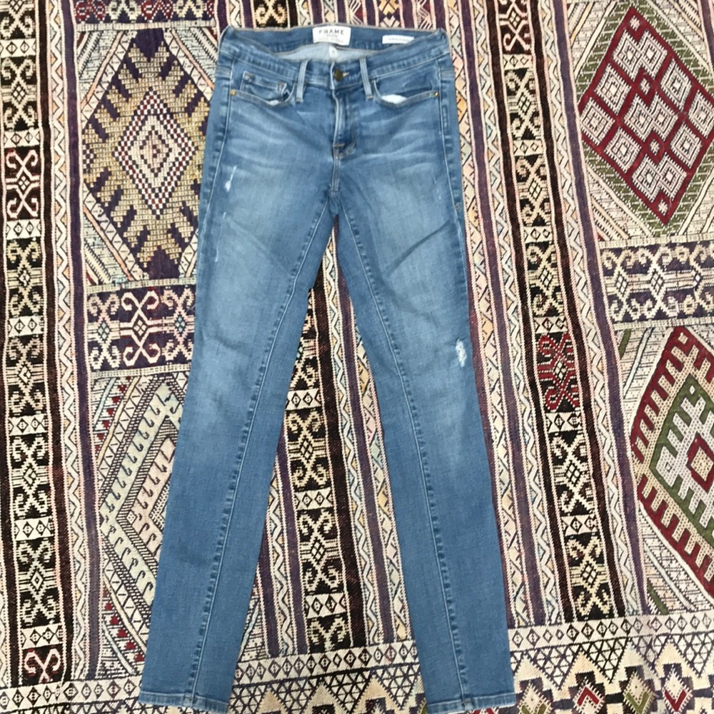 Frame Le Skinny de Jeanne Alverstone Jeans 26